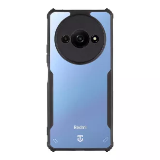 Husă tactică Quantum Stealth pentru Xiaomi Redmi A3 2024 Transparent/Negru