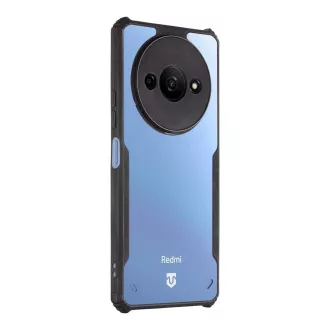 Husă tactică Quantum Stealth pentru Xiaomi Redmi A3 2024 Transparent/Negru