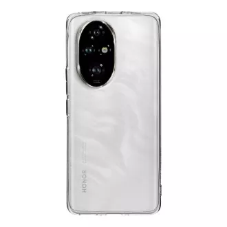 Husă tactică TPU pentru Honor 200 Pro Transparentă Husă tactică TPU pentru Honor 200 Pro Transparentă