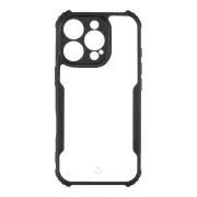 Husă tactică Quantum Stealth pentru Apple iPhone 16 Pro transparentă/neagră