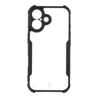 Husă tactică Quantum Stealth pentru Apple iPhone 16 transparent/negru