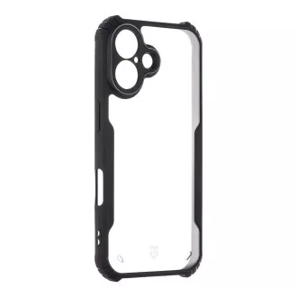 Husă tactică Quantum Stealth pentru Apple iPhone 16 transparent/negru
