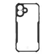 Husă tactică Quantum Stealth pentru Apple iPhone 16 Plus transparentă/neagră