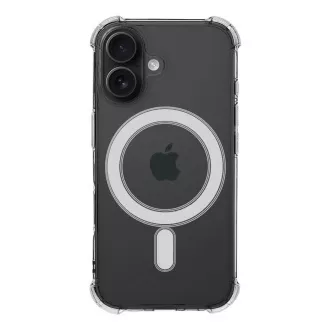 Husă tactică MagForce Plyo pentru Apple iPhone 16 Transparent