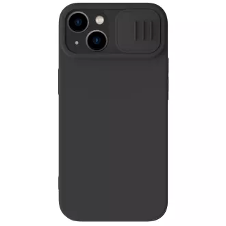 Husă Nillkin CamShield Silky magnetică din silicon pentru Apple iPhone 14 Negru Husă Nillkin CamShield Silky magnetică din silicon pentru Apple iPhone 14 Negru