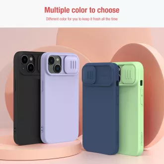 Husă Nillkin CamShield Silky magnetică din silicon pentru Apple iPhone 14 Negru Husă Nillkin CamShield Silky magnetică din silicon pentru Apple iPhone 14 Negru
