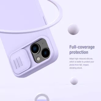 Husă Nillkin CamShield Silky magnetică din silicon pentru Apple iPhone 14 Negru Husă Nillkin CamShield Silky magnetică din silicon pentru Apple iPhone 14 Negru