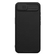 Husă spate magnetică Nillkin CamShield PRO pentru Apple iPhone 16e, neagră