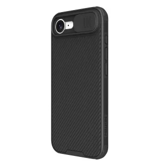 Husă spate Nillkin CamShield PRO pentru Apple iPhone 16e/17e, neagră