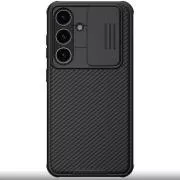 Husă din spate magnetică Nillkin CamShield PRO pentru Samsung Galaxy S24 neagră