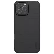 Husă din spate magnetică Nillkin Super Frosted PRO pentru Apple iPhone 16 Pro negru