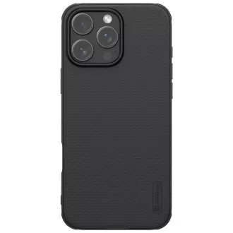 Husă din spate magnetică Nillkin Super Frosted PRO pentru Apple iPhone 16 Pro negru