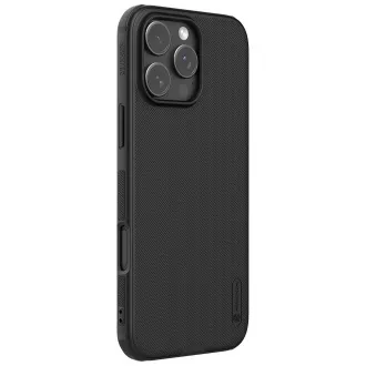 Husă din spate magnetică Nillkin Super Frosted PRO pentru Apple iPhone 16 Pro negru