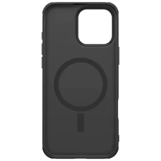 Husă din spate magnetică Nillkin Super Frosted PRO pentru Apple iPhone 16 Pro negru