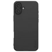 Husă din spate magnetică Nillkin Super Frosted PRO pentru Apple iPhone 16 Negru