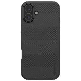 Husă din spate magnetică Nillkin Super Frosted PRO pentru Apple iPhone 16 Negru