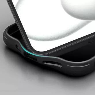 Husă din spate magnetică Nillkin Super Frosted PRO pentru Apple iPhone 16 Negru