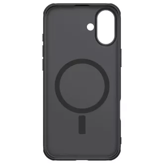 Husă din spate magnetică Nillkin Super Frosted PRO pentru Apple iPhone 16 Negru