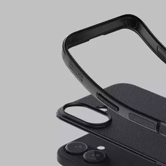 Husa din spate Nillkin Super Frosted PRO pentru Apple iPhone 16 Negru