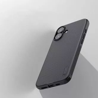 Husa din spate Nillkin Super Frosted PRO pentru Apple iPhone 16 Negru
