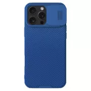 Husă din spate magnetică Nillkin CamShield PRO pentru Apple iPhone 16 Pro Max Blue