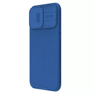 Husă din spate magnetică Nillkin CamShield PRO pentru Apple iPhone 16 Pro Max Blue Husă din spate magnetică Nillkin CamShield PRO pentru Apple iPhone 16 Pro Max Blue
