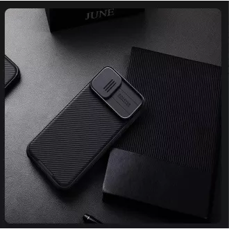 Husă din spate magnetică Nillkin CamShield PRO pentru Apple iPhone 16 Negru Husă din spate magnetică Nillkin CamShield PRO pentru Apple iPhone 16 Negru
