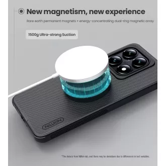 Husă din spate magnetică Nillkin Super Frosted PRO pentru Xiaomi 14T Pro Black