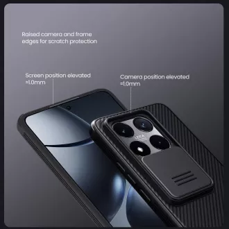 Husa din spate Nillkin CamShield PRO pentru Xiaomi 14T Negru Husa din spate Nillkin CamShield PRO pentru Xiaomi 14T Negru