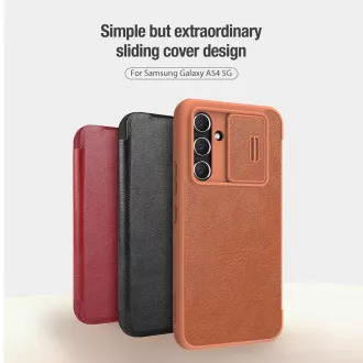 Nillkin Qin Book PRO Case pentru Samsung Galaxy A54 5G Negru Nillkin Qin Book PRO Case pentru Samsung Galaxy A54 5G Negru