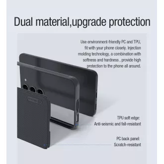 Nillkin Frosted PRO Magnetic Back Cover pentru Samsung Galaxy S23 Negru