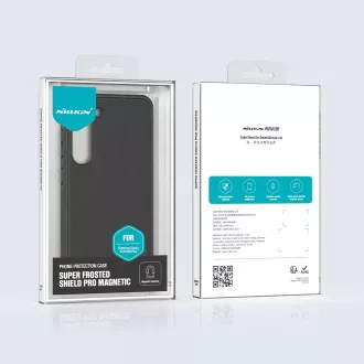 Nillkin Frosted PRO Magnetic Back Cover pentru Samsung Galaxy S23 Negru