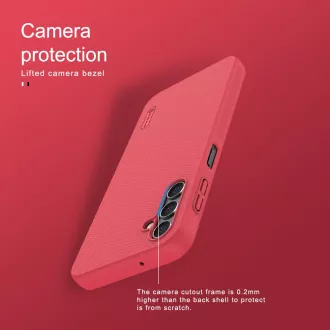 Nillkin Super Frosted Back Cover pentru Samsung Galaxy A14 4G Peacock Blue