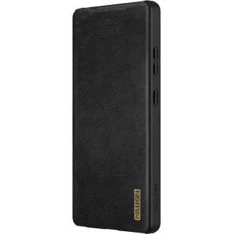 Carcasă Nillkin Qin Book PRO pentru Samsung Galaxy S25 Ultra, neagră