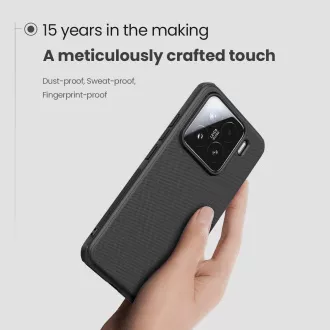 Husă spate Nillkin Super Frosted PRO pentru Xiaomi 15, neagră