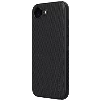 Husă spate Nillkin Super Frosted PRO pentru Apple iPhone 16e/17e, neagră