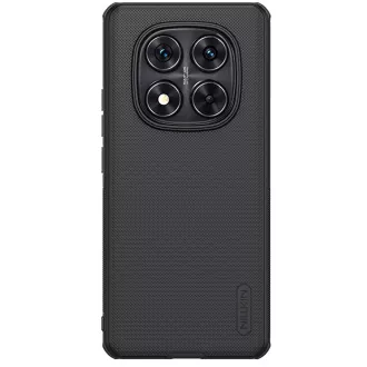 Husă spate Nillkin Super Frosted PRO pentru Xiaomi Redmi Note 14 Pro 5G/Poco X7 5G, neagră