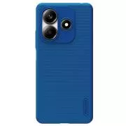 Husă spate Nillkin Super Frosted pentru Xiaomi Redmi Note 14 5G, albastru păun