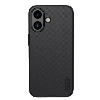 Husa protectoare Nillkin Super Frosted PRO pentru Apple iPhone 17, neagră