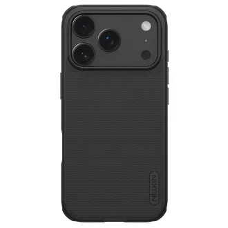 Husa protectoare Nillkin Super Frosted PRO pentru Apple iPhone 17 Pro Max, neagră