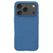 Husa protectoare Nillkin Super Frosted PRO pentru Apple iPhone 17 Pro Max, albastră
