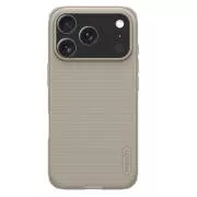 Husa protectoare Nillkin Super Frosted PRO pentru Apple iPhone 17 Pro Max, aurie