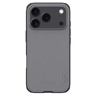 Husa protectoare Nillkin Super Frosted PRO pentru Apple iPhone 17 Pro, transparentă/neagră