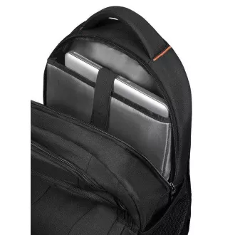 Rucsac pentru laptop American Tourister AT WORK 15.6" negru/portocaliu