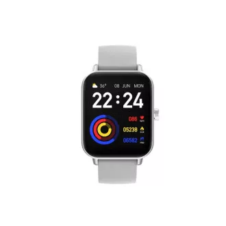 CARNEO Versa HR+/Silver/Sport Band/Alb