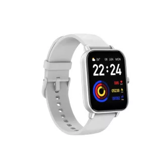 CARNEO Versa HR+/Silver/Sport Band/Alb