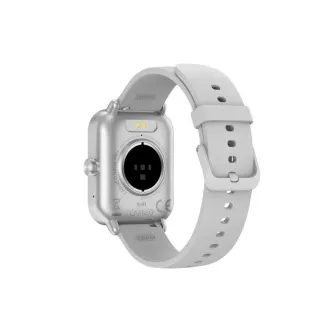 CARNEO Versa HR+/Silver/Sport Band/Alb