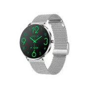CARNEO Phoenix HR+ a doua generație/41 mm/argintiu/bandă elegantă/argintiu