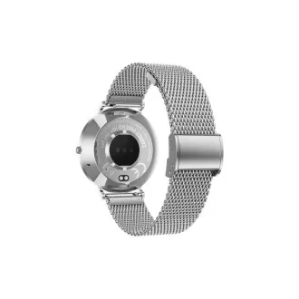 CARNEO Phoenix HR+ a doua generație/41 mm/argintiu/bandă elegantă/argintiu