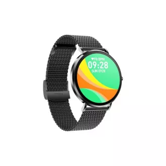CARNEO Phoenix HR+ a 2-a generație/41 mm/Negru/Curea elegantă/Negru